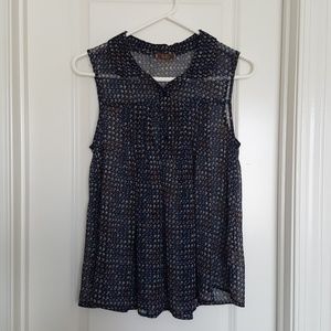 SOLD Babydoll Chiffon Blouse
